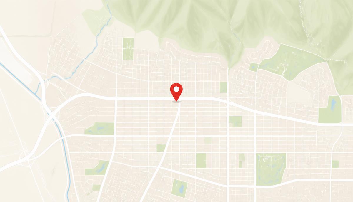 Map showing the Arcadia office location